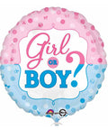 Buy Balloons Gender Reveal Foil Balloon, 18 Inches sold at Balloon Expert
