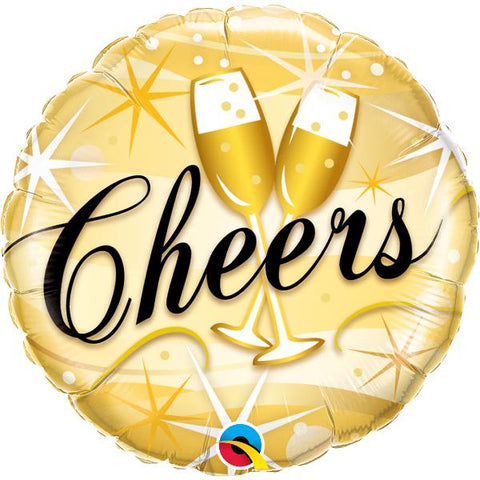 Buy Balloons Cheers Starburst Foil Balloon, 18 Inches sold at Balloon Expert
