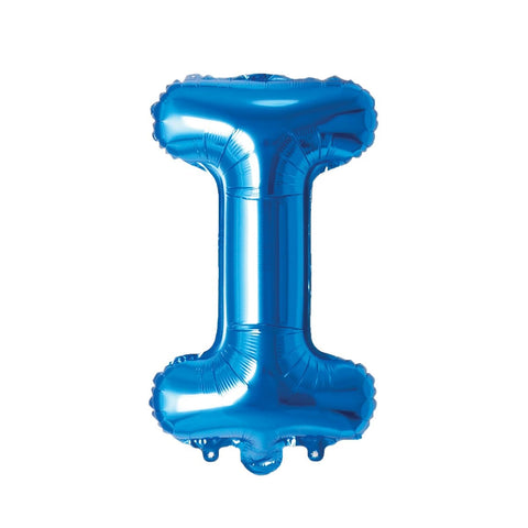 Buy Balloons Blue Letter I Foil Balloon, 16 Inches sold at Balloon Expert