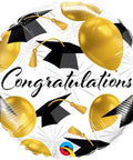 Buy Balloons Congratulations Grad Hat Foil Balloon, 18 Inches sold at Balloon Expert