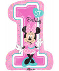Buy Balloons Minnie 1st Birthday Supershape Balloon sold at Balloon Expert