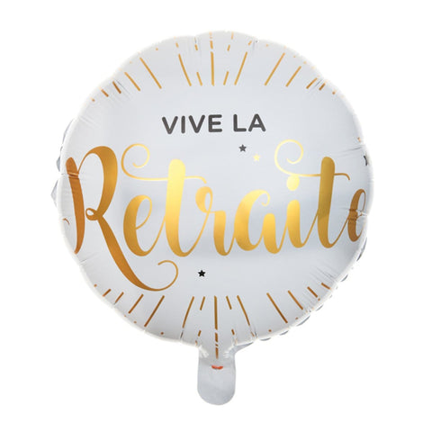 Buy Balloons Mylar 18 In. - Vive La Retraite sold at Balloon Expert