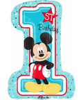 Buy Balloons Mickey 1st Birthday Supershape Balloon sold at Balloon Expert