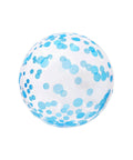 Buy Balloons Confetti Bubble Balloon, Blue, 18 Inches sold at Balloon Expert