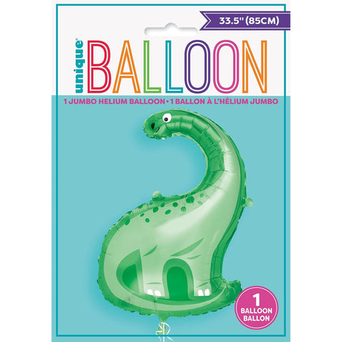 Buy Balloons Blue & Green Dinosaur Supershape Balloon, 33.5 inches sold at Balloon Expert
