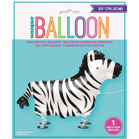 Buy Balloons Giant Zebra Air Walker Balloon sold at Balloon Expert
