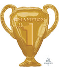 Buy Balloons Gold Trophy Supershape Balloon sold at Balloon Expert