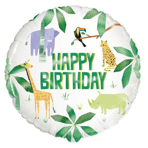 Buy Balloons Safari Animals, Foil Balloon, 18 Inches sold at Balloon Expert
