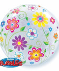 Buy Balloons Spring Floral Bubble Balloon sold at Balloon Expert