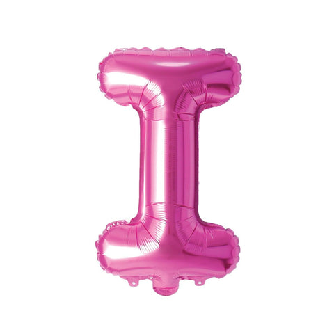 Buy Balloons Pink Letter I Foil Balloon, 16 Inches sold at Balloon Expert