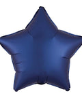 Buy Balloons Navy Blue Star Shape Foil Balloon, 18 Inches sold at Balloon Expert