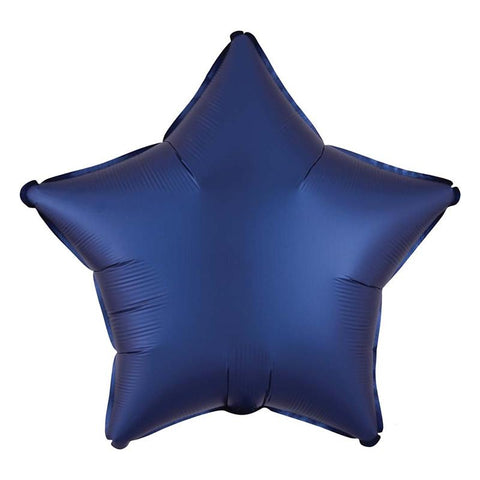 Buy Balloons Navy Blue Star Shape Foil Balloon, 18 Inches sold at Balloon Expert
