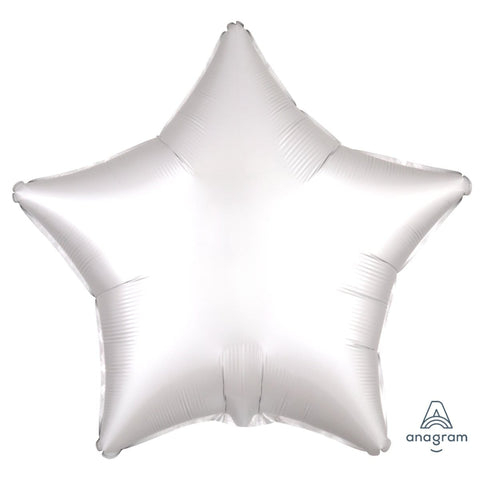 Buy Balloons White Star Shape Foil Balloon, 18 Inches sold at Balloon Expert