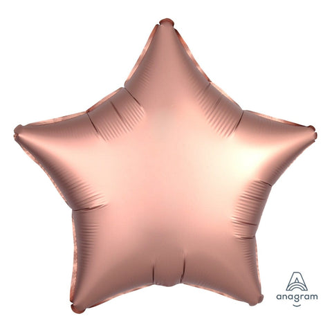 Buy Balloons Rose Gold Star Shape Foil Balloon, 18 Inches sold at Balloon Expert