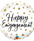 Buy Balloons Happy Engagement Foil Balloon, 18 Inches sold at Balloon Expert