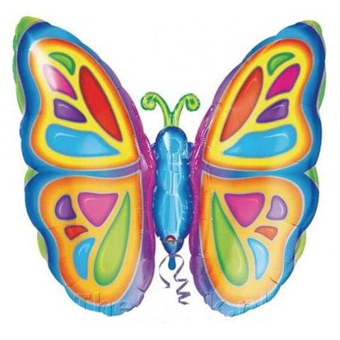 Buy Balloons Bright Butterfly Supershape Balloon sold at Balloon Expert