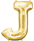 Buy Balloons Gold Letter J Foil Balloon, 32 Inches sold at Balloon Expert