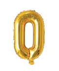 Buy Balloons Gold Letter O Foil Balloon, 16 Inches sold at Balloon Expert