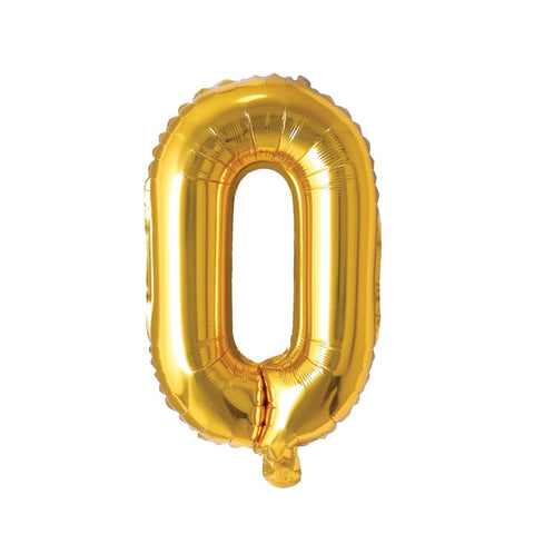 Buy Balloons Gold Letter O Foil Balloon, 16 Inches sold at Balloon Expert