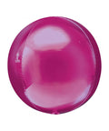 Buy Balloons Bright Pink Orbz Balloon, 16 Inches sold at Balloon Expert