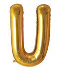 Buy Balloons Gold Letter U Foil Balloon, 34 Inches sold at Balloon Expert