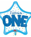 Buy Balloons Fun To Be ONE Boy 3D Foil Balloon, 36 Inches sold at Balloon Expert
