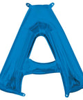 Buy Balloons Blue Letter A Foil Balloon, 36 Inches sold at Balloon Expert