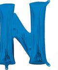 Buy Balloons Blue Letter N Foil Balloon, 36 Inches sold at Balloon Expert