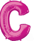 Buy Balloons Pink Letter C Foil Balloon, 36 Inches sold at Balloon Expert