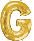 Buy Balloons Gold Letter G Foil Balloon, 32 Inches sold at Balloon Expert