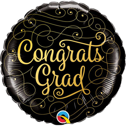 Buy Balloons Congrats Grad Foil Balloon, 18 Inches sold at Balloon Expert