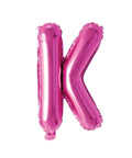 Buy Balloons Pink Letter K Foil Balloon, 16 Inches sold at Balloon Expert