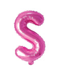 Buy Balloons Pink Letter S Foil Balloon, 16 Inches sold at Balloon Expert