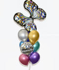 Chrome - Butterfly Birthday Balloon Bouquet