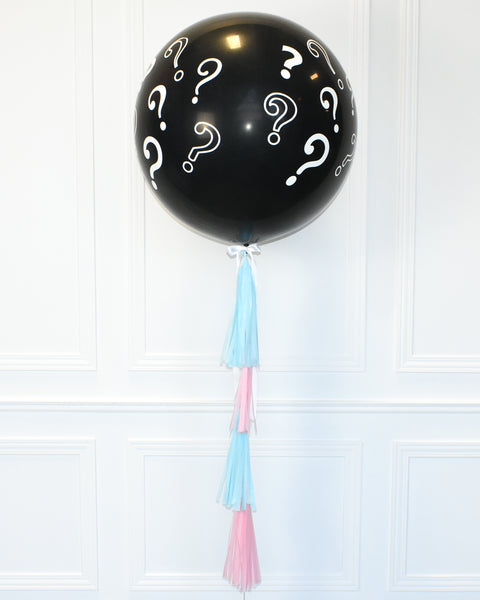 Gender Reveal - 36" Jumbo Balloon Pop Filled with Confettis