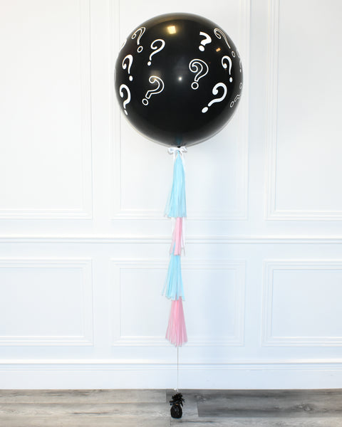 Gender Reveal - 36" Jumbo Balloon Pop Filled with Confettis