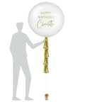 Giant Balloon With Tassels Personalized Balloons