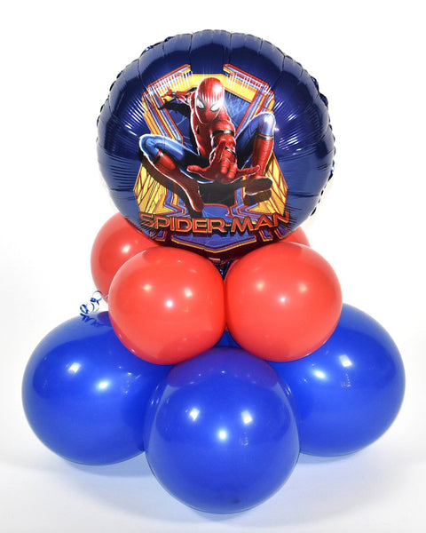 Spiderman Balloon Centerpiece