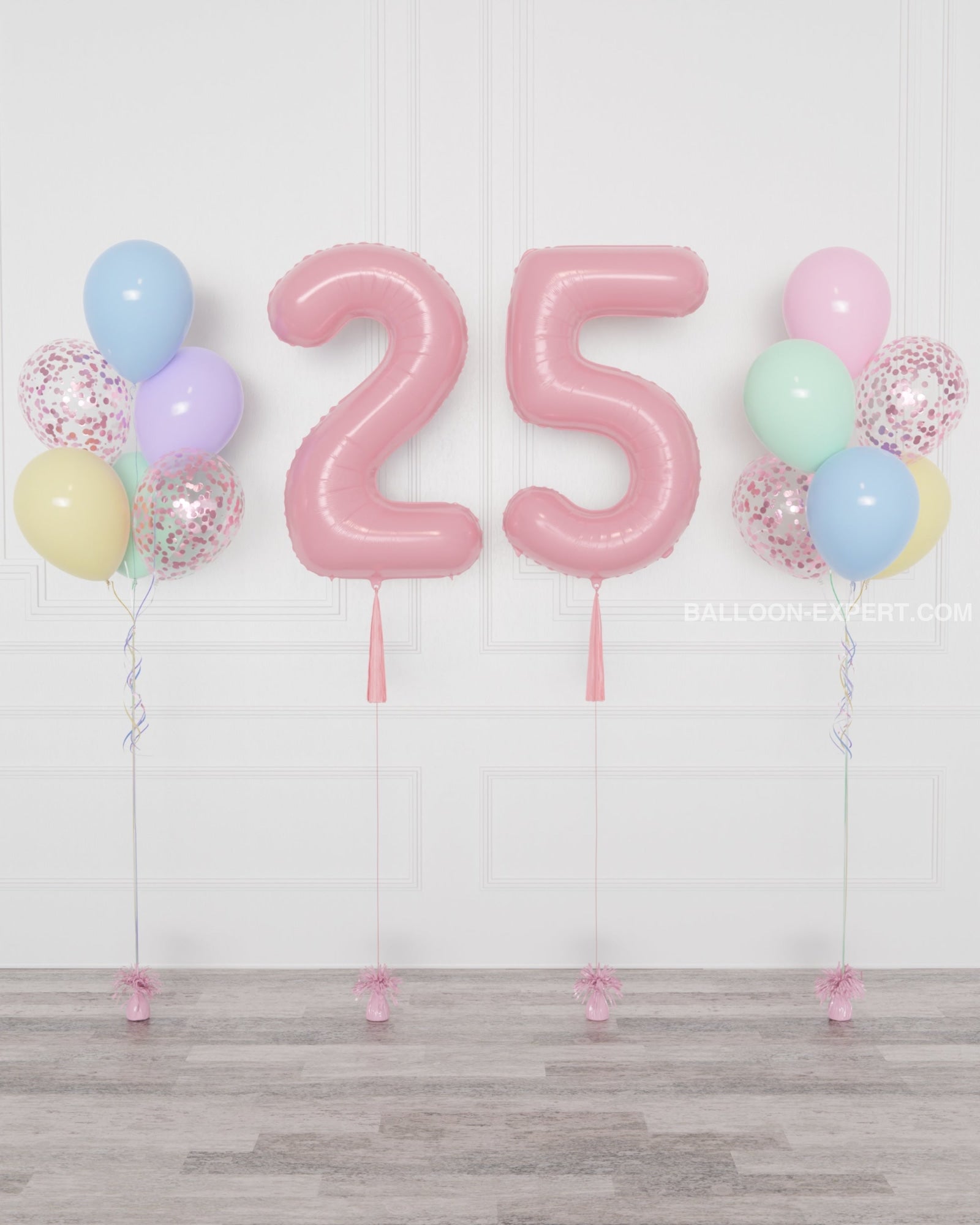 Numeral balloons on sale