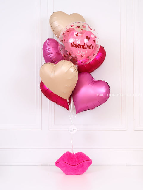 Sweet Love Valentines Day Balloon Bouquet