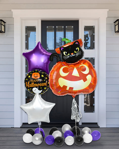Witchy Pumpkin Balloon Package