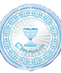 Buy Religious Blue Radiant Cross - Balloon Communion 18 In. sold at Balloon Expert
