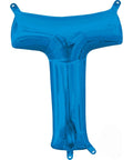 Buy Balloons Blue Letter T Foil Balloon, 36 Inches sold at Balloon Expert