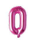 Buy Balloons Pink Number 0 Foil Balloon, 16 Inches sold at Balloon Expert