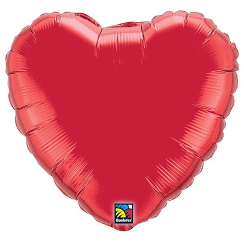 Buy Balloons Giant Red Heart Foil Balloon, 36 Inches sold at Balloon Expert