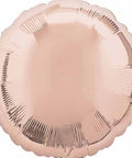 Buy Balloons Rose Gold Round Foil Balloon, 18 inches sold at Balloon Expert