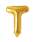 Buy Balloons Gold Letter T Foil Balloon, 16 Inches sold at Balloon Expert