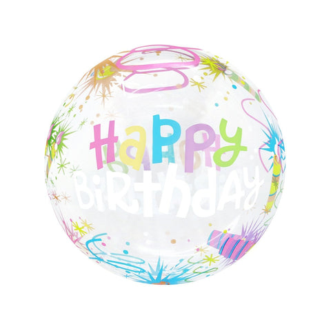Buy Balloons HD Bubble Balloon, Birthday Candles, 20 Inches sold at Balloon Expert