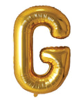 Buy Balloons Gold Letter G Foil Balloon, 34 Inches sold at Balloon Expert