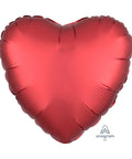 Buy Balloons Red Heart Shape Foil Balloon, 18 Inches sold at Balloon Expert